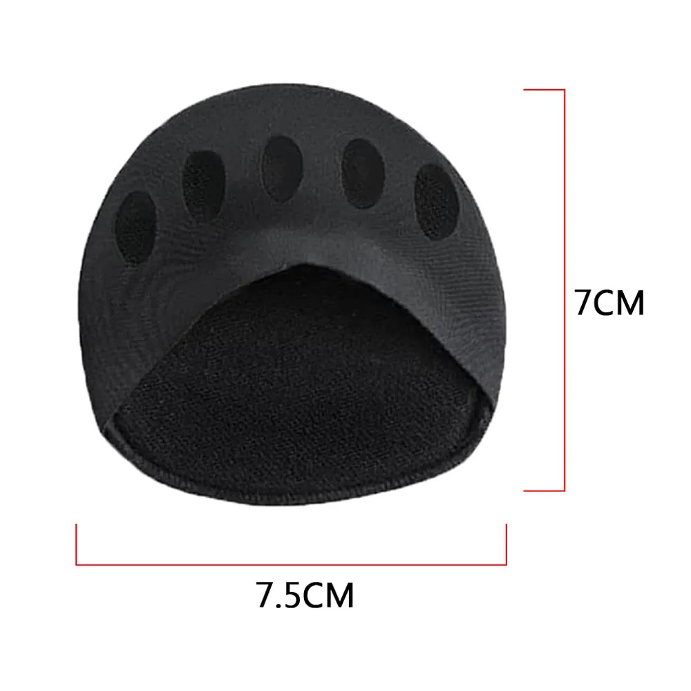 5 Pairs Honeycomb Forefoot Pads Breathable Fabric Forefoot Pad Elastic Metatarsal Cushion for Foot Pain Relief