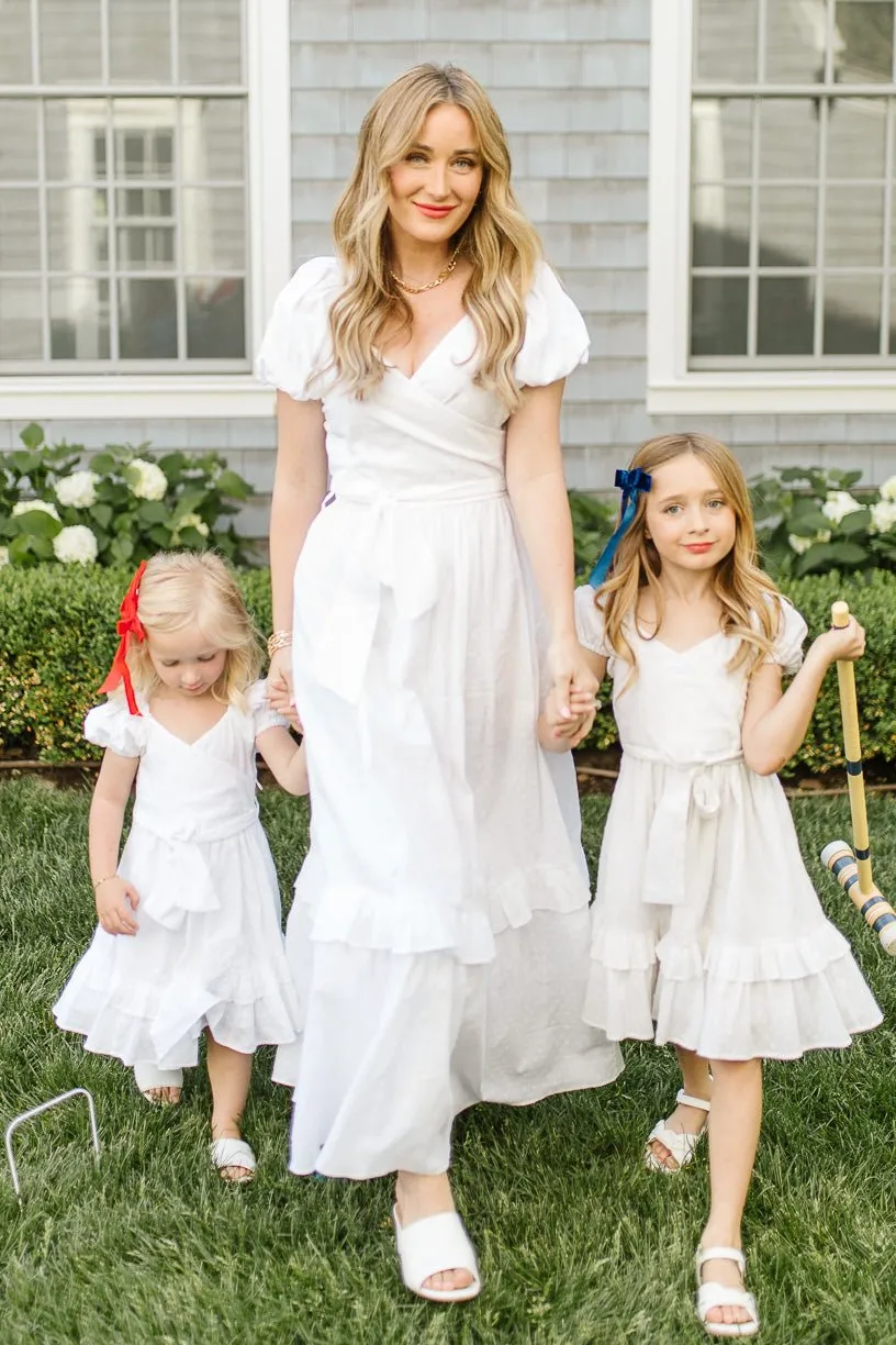 Antoinette Dress in White - FINAL SALE