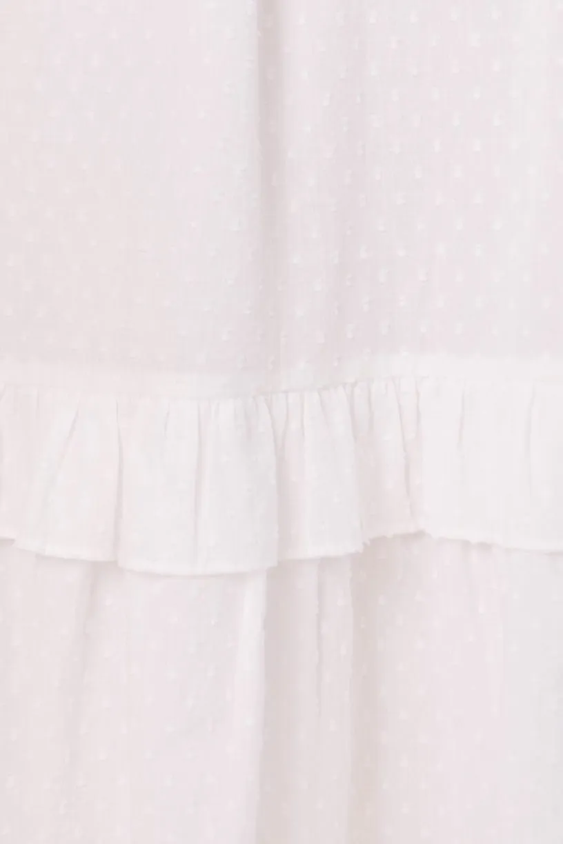 Antoinette Dress in White - FINAL SALE