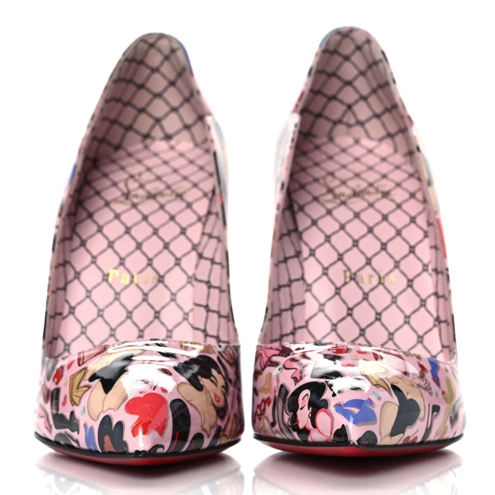 Christian Louboutin Hot Chick Dr Bored Limited Edition Pink Multi Pumps