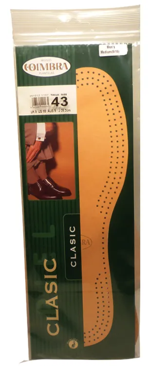 COIMBRA CLASSIC COMFORT INSOLE TAN