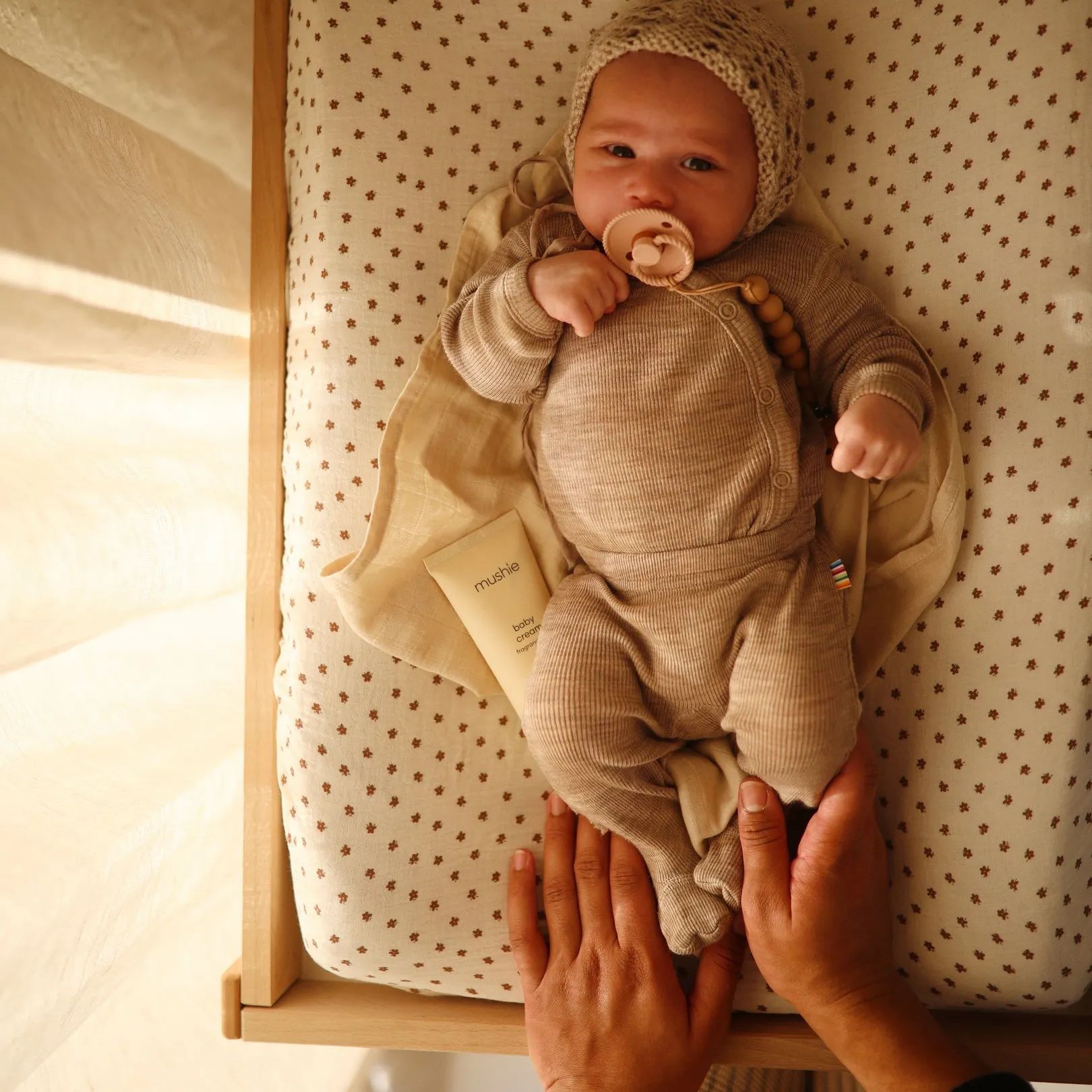 Extra Soft Changing Pad Cover - Bloom by Mushie & Co