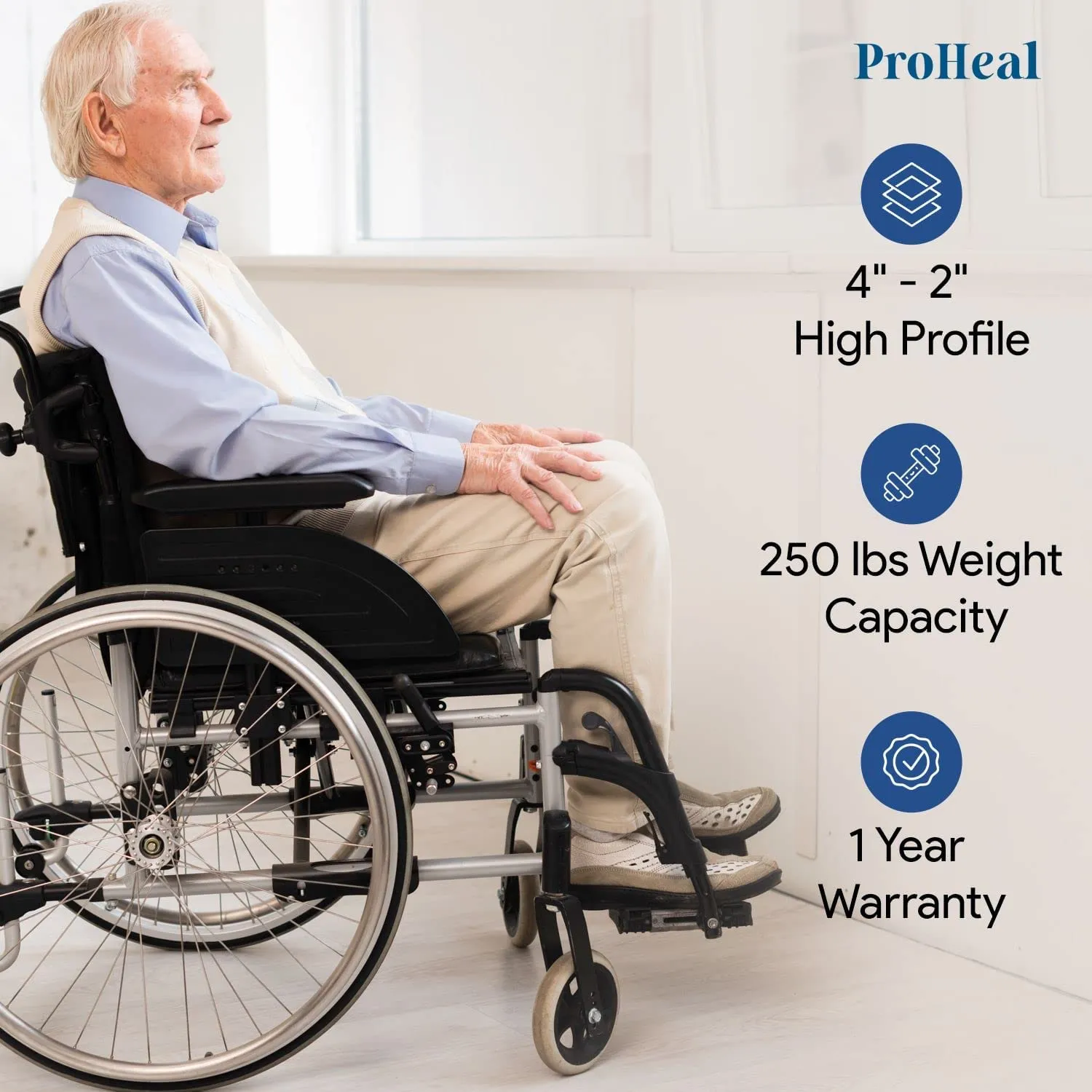 Foam Wedge Wheelchair Cushion