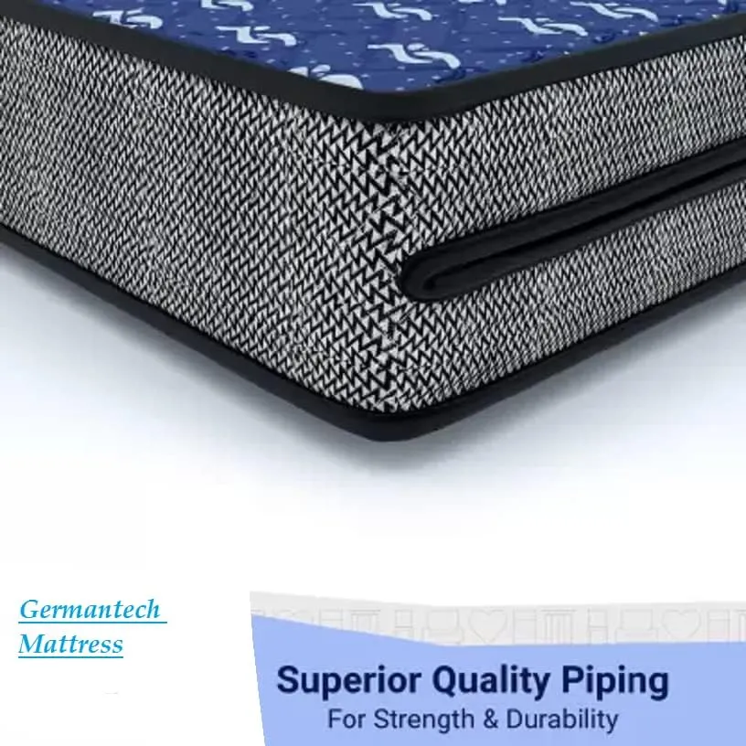 GERMAN TECH Germantech King Size Foldable Bed Mattress Bookfold Dual Comfort 6 Inch Bed Mattress Soft & Superior Comfort Bed Mattress 20 Years Warranty by GermanTech (72x75x6 Inch)