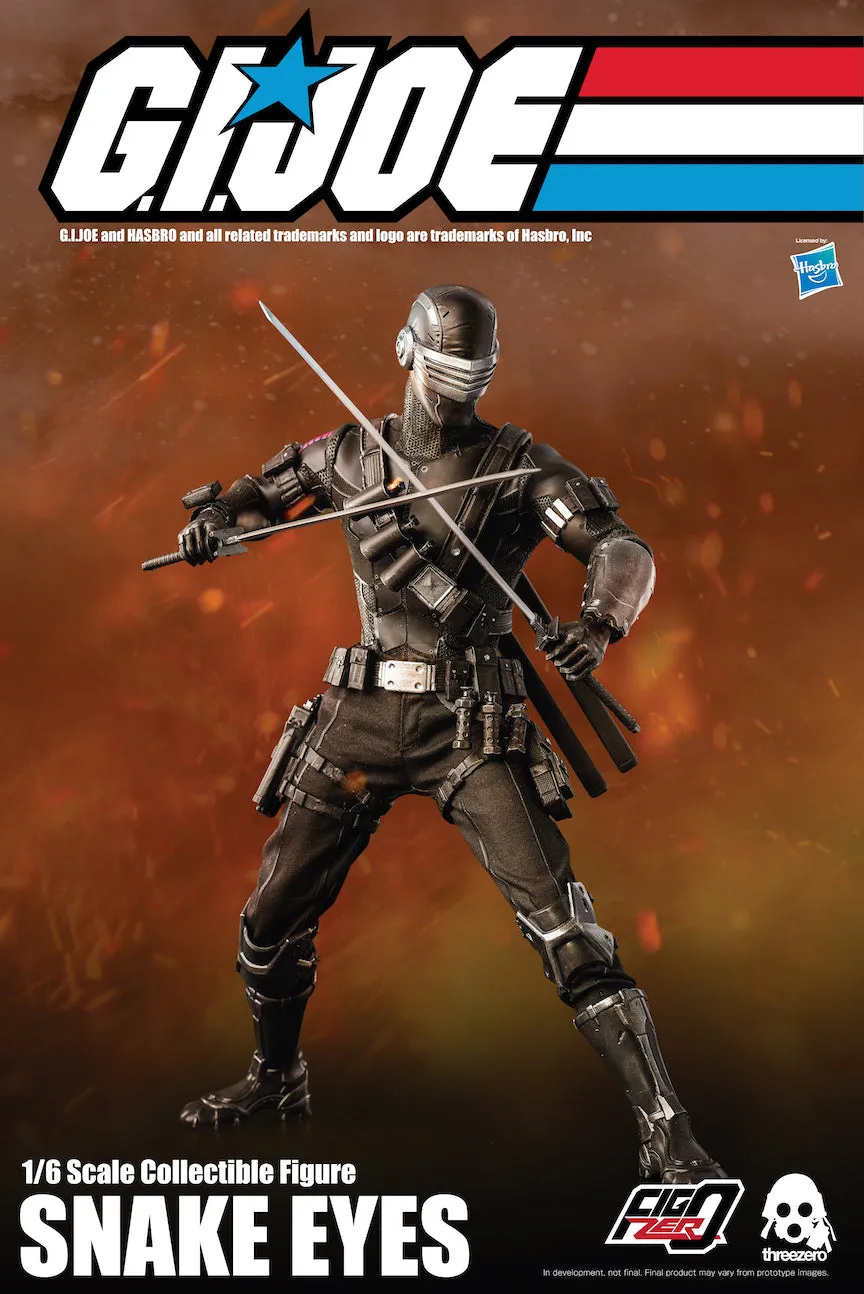 G.I. Joe Snake Eyes 1/6 scale action figure by ThreeZero