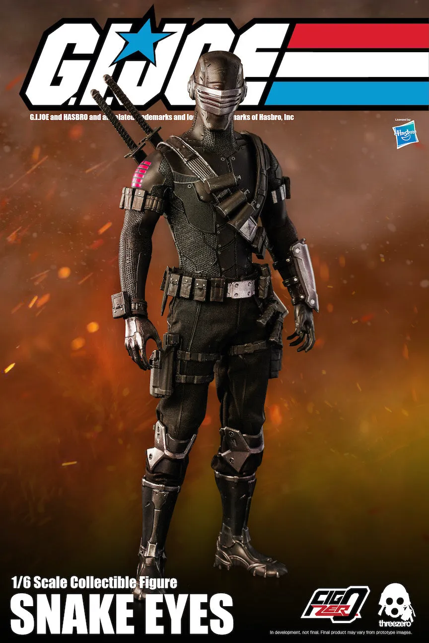 G.I. Joe Snake Eyes 1/6 scale action figure by ThreeZero