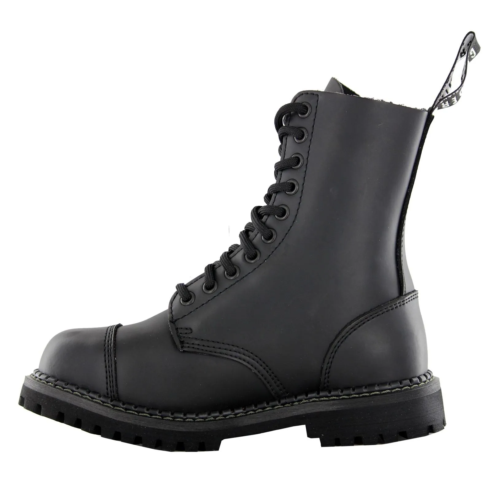 Grinders Stag CS Leather Unisex Ankle Boots - UK 2 - US 4.5 Women / 3 Men - EU 36