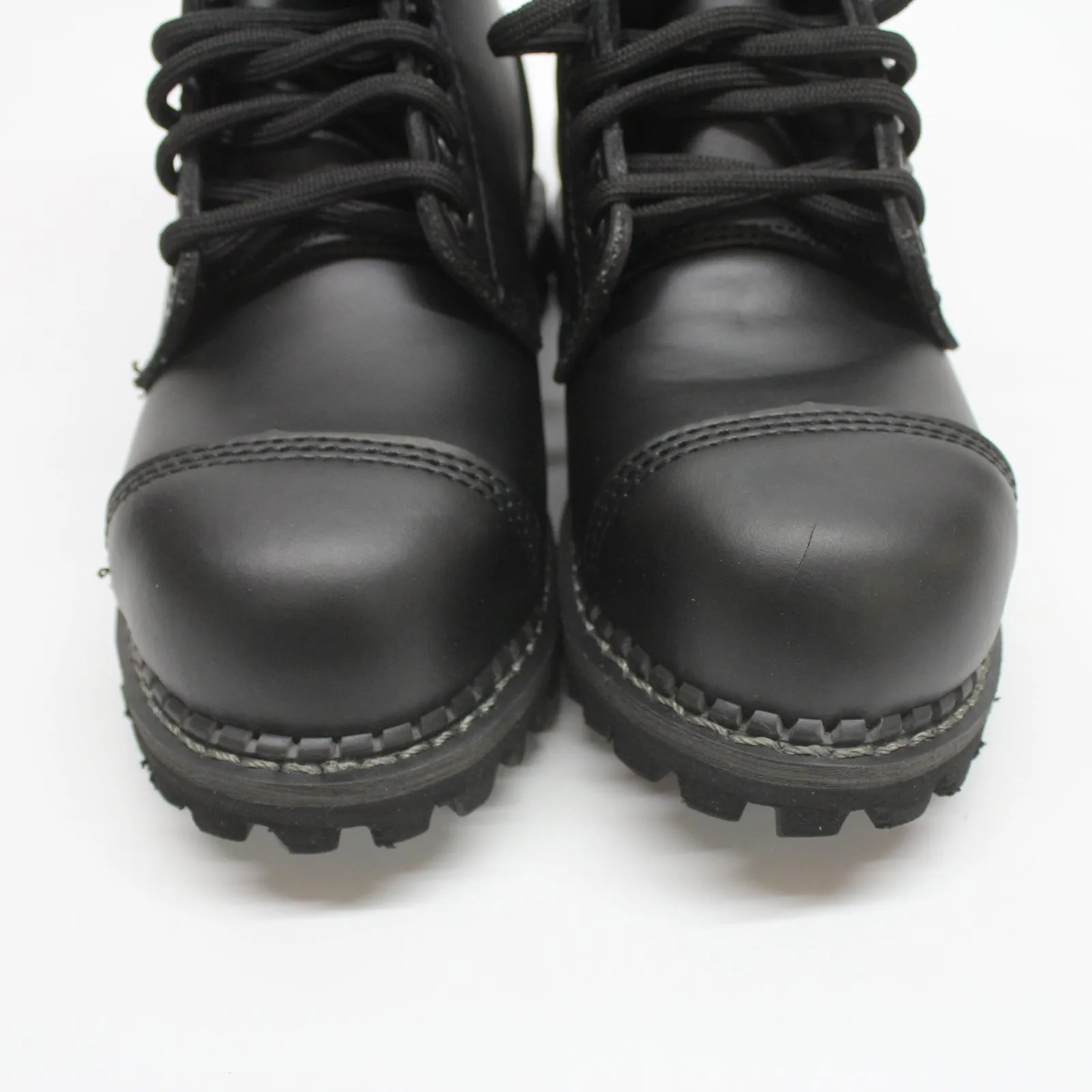 Grinders Stag CS Leather Unisex Ankle Boots - UK 2 - US 4.5 Women / 3 Men - EU 36