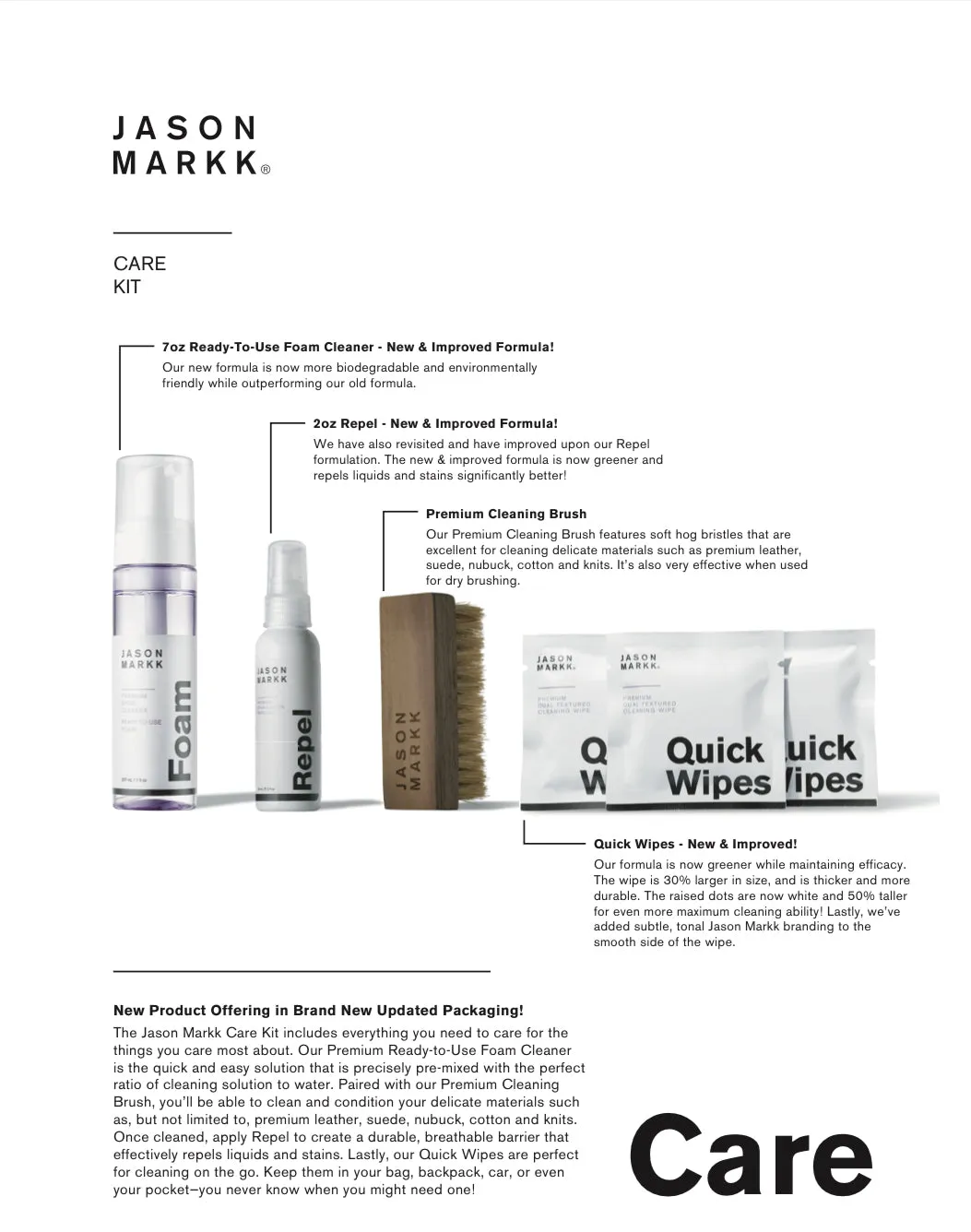 Jason Markk Care Kit