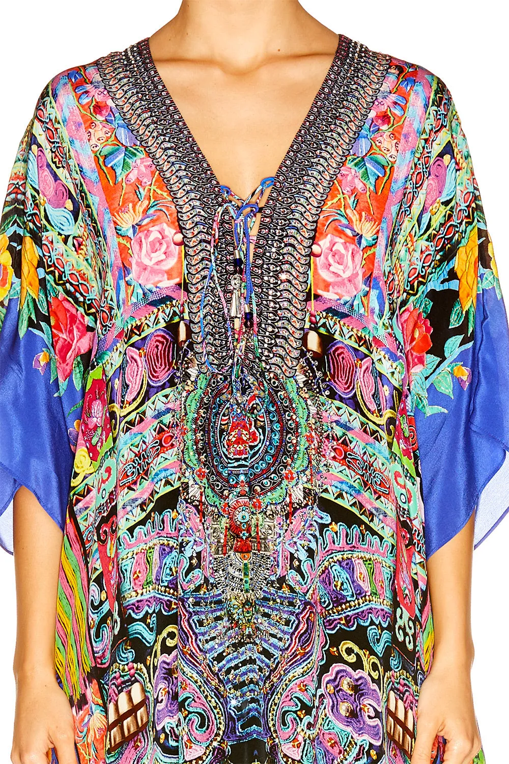 LONG LACE UP KAFTAN PRETTY PRECESSION