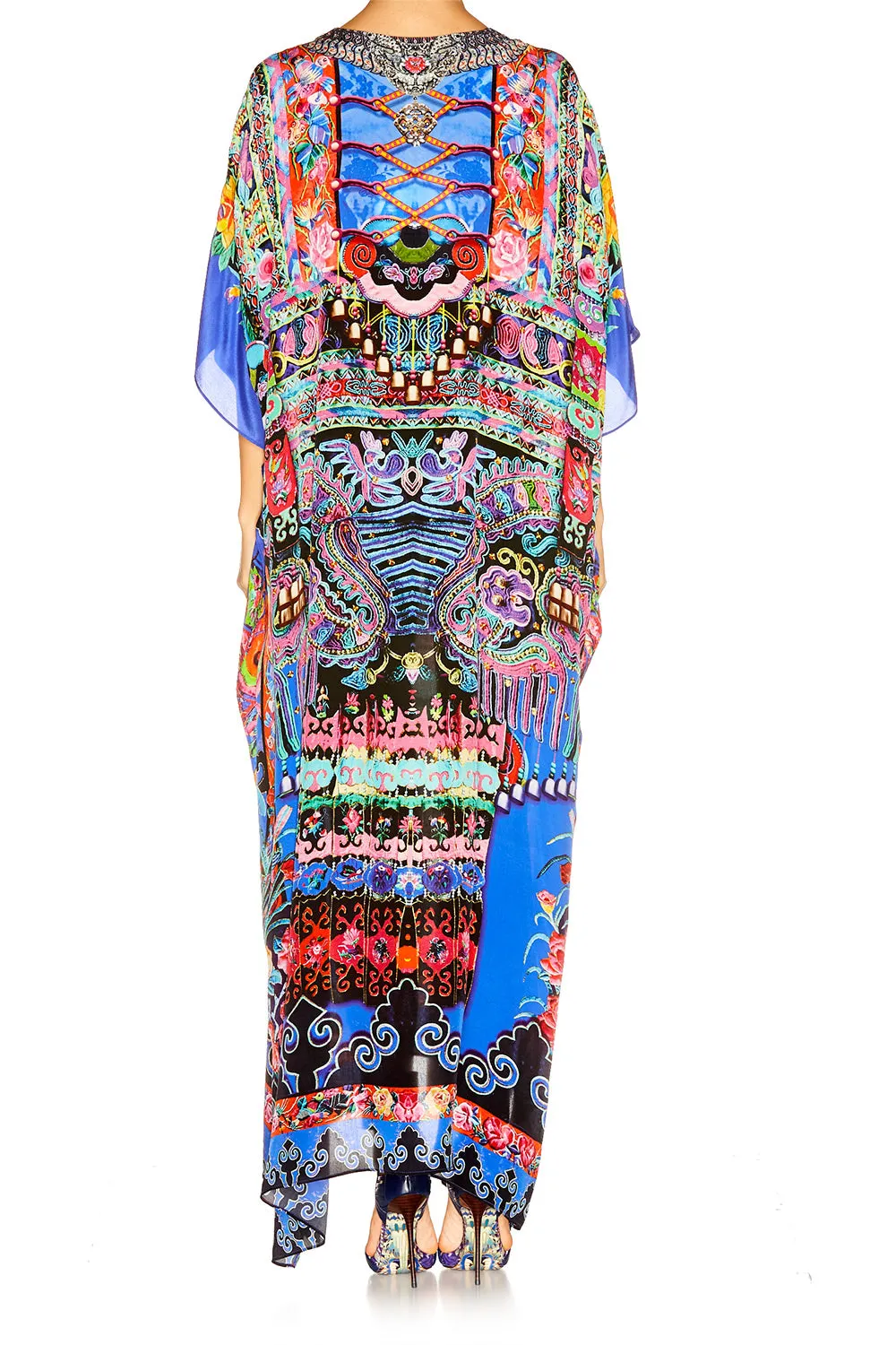 LONG LACE UP KAFTAN PRETTY PRECESSION