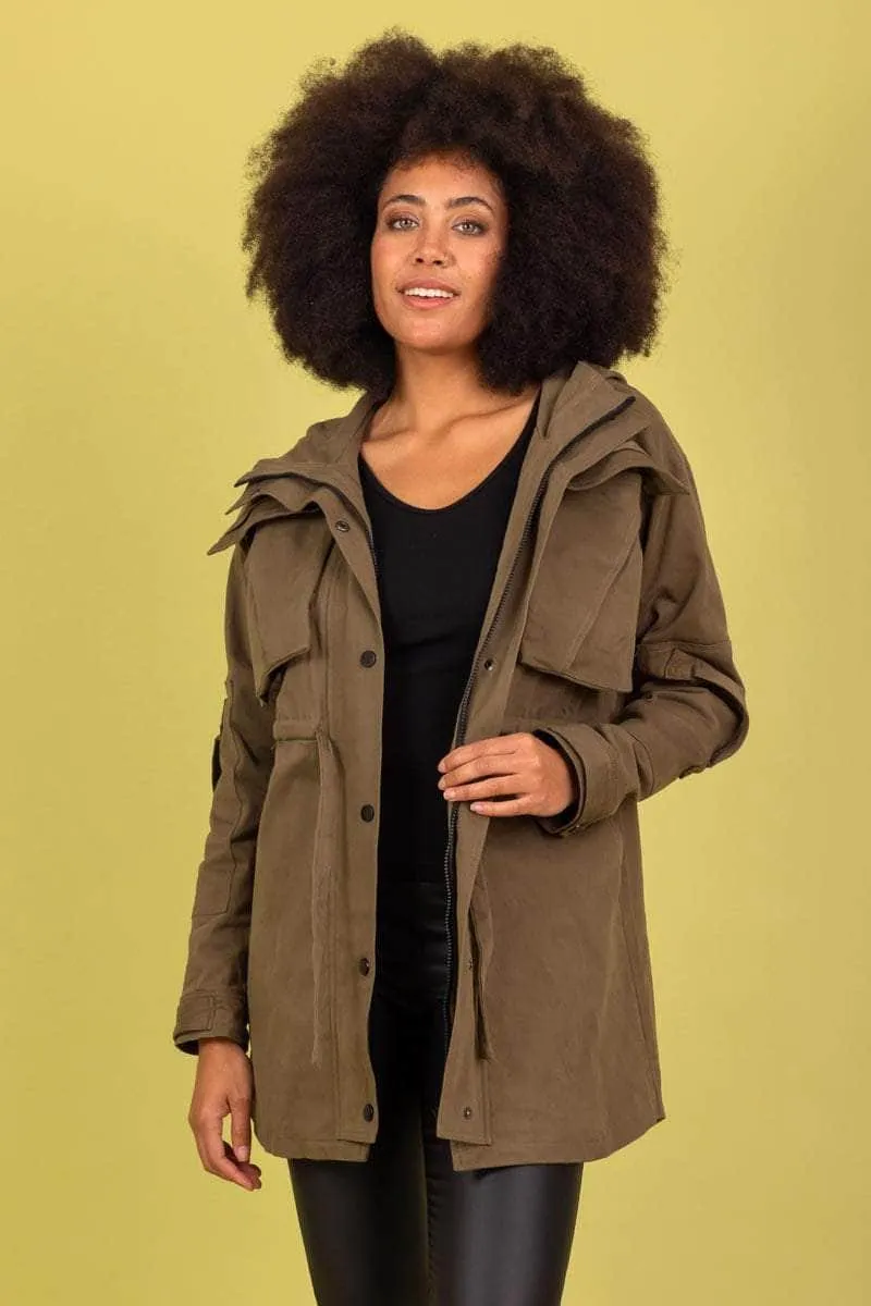 Maverick Utility Jacket Khaki