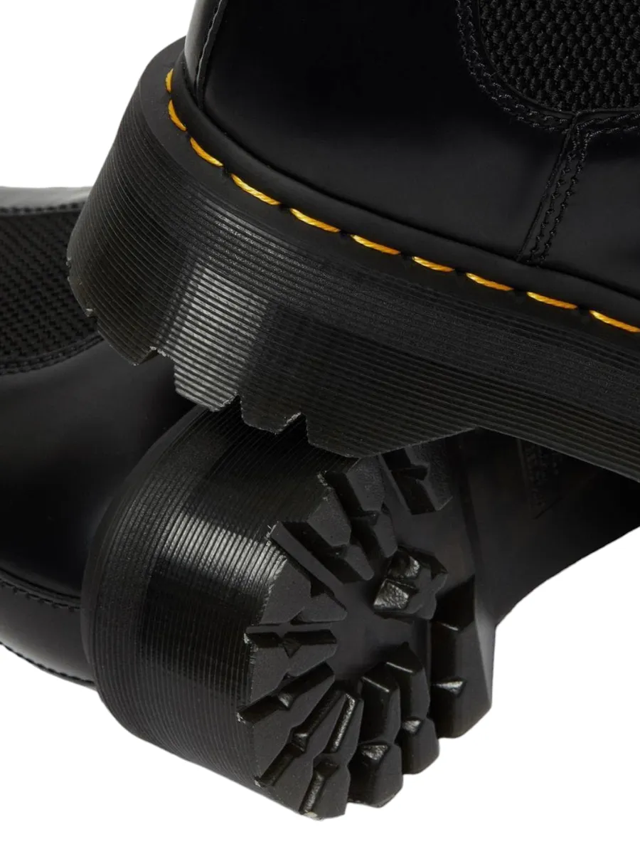 Stivaletti chelsea di pelle 2976 con platform