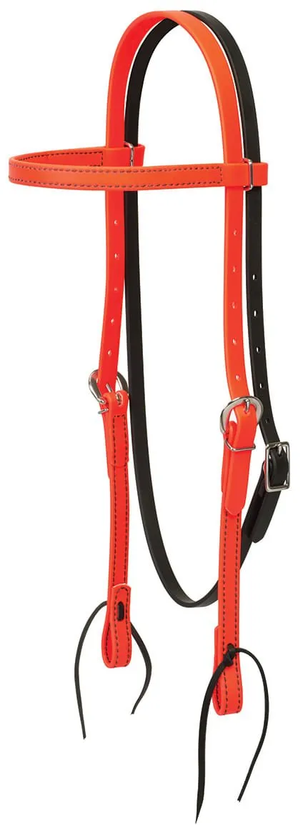 Weaver Brahma Webb Trail Gear Browband Headstall, Regular